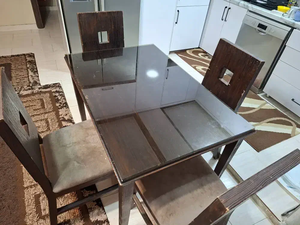 میز ناهار خوری|میز و صندلی غذاخوری|بندر انزلی, جهانگانی|دیوار