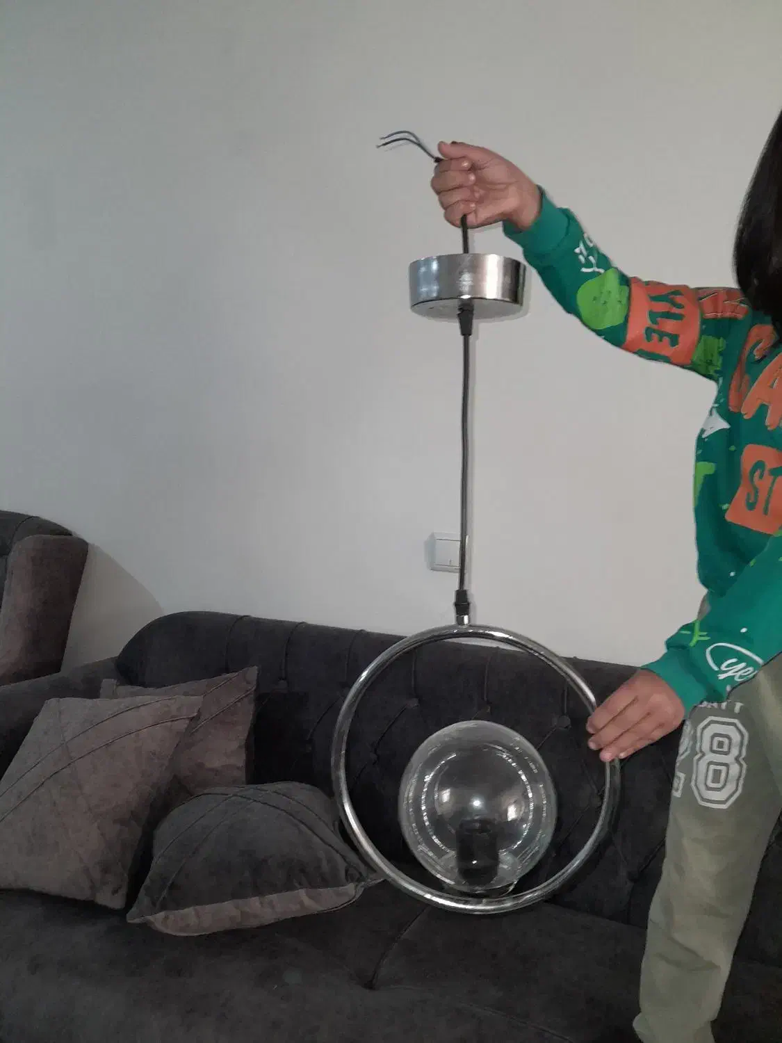 دوتا لوستر|لوستر و چراغ آویز|پاکدشت, پاکدشت (مامازند)|دیوار