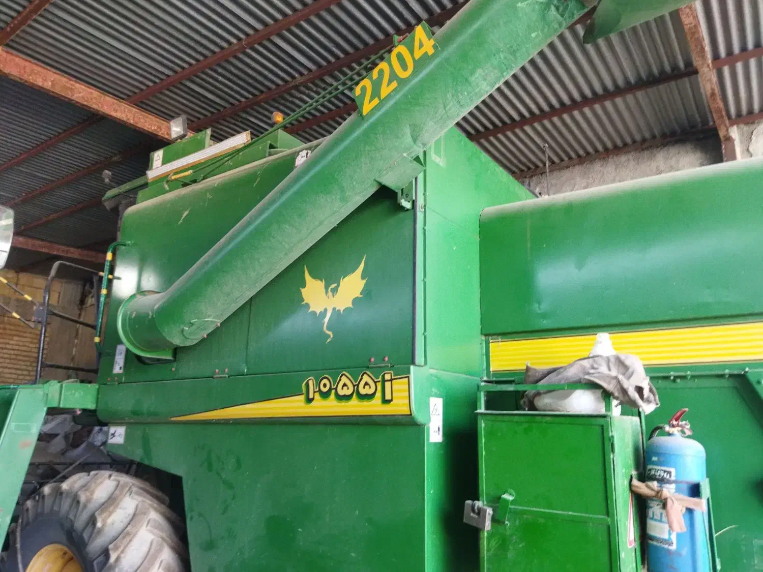 کمباین ۱۰۵۵ مدل ۹۸|خودرو سنگین|ایذه, |دیوار