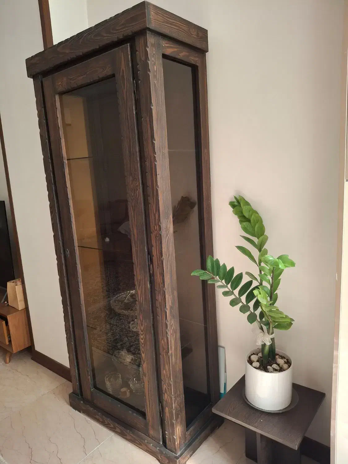 بوفه تمام چوپ 4 طبقه در ابعاد عرض80 در 180|بوفه، ویترین، کنسول|تهران, جوانمردان (اندیشه)|دیوار