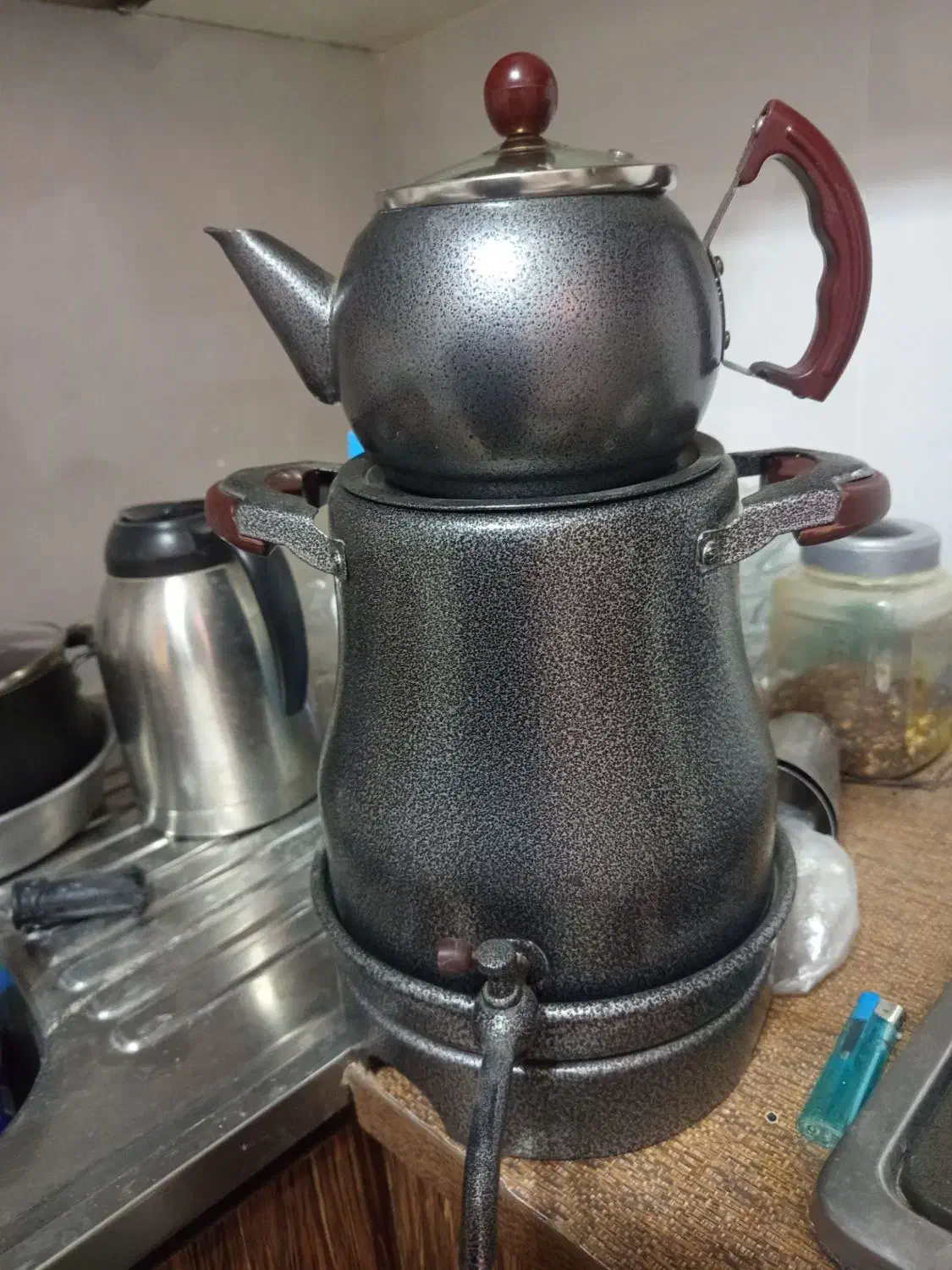 قوری کتری|قوری، کتری، قهوه‌ساز دستی|الوند, |دیوار