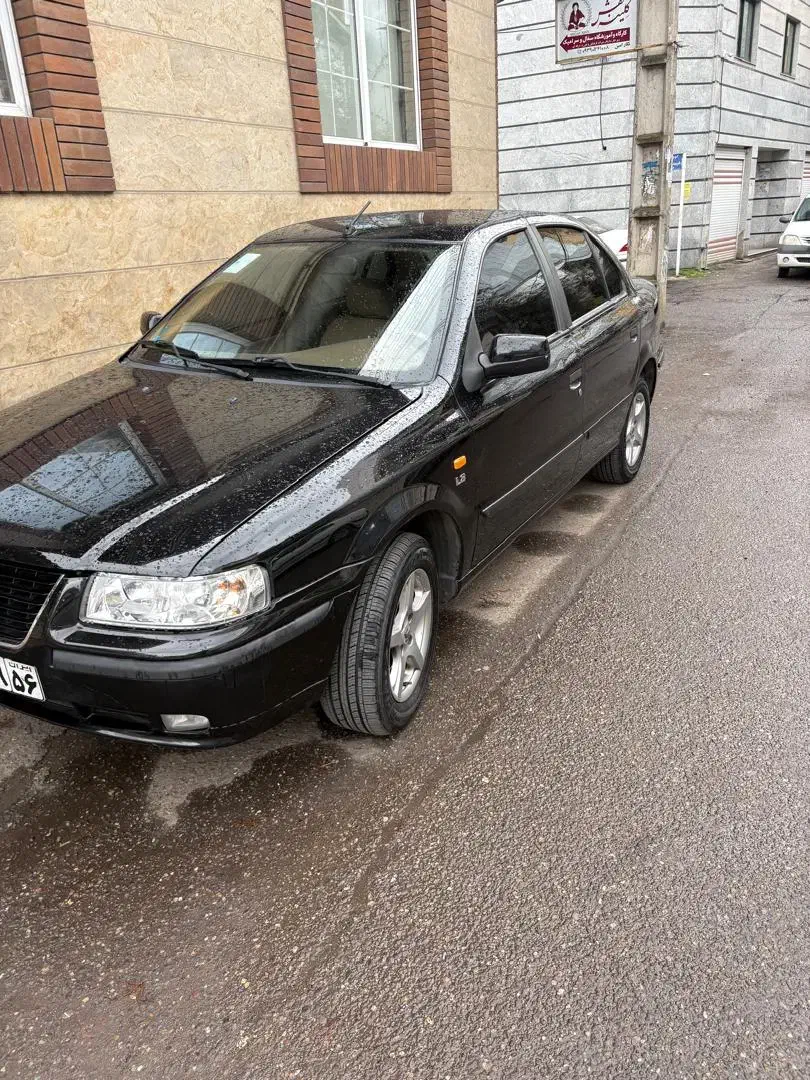 ماشین سمند مشکی مدل 1400|خودرو سواری و وانت|لاهیجان, طالقانی|دیوار