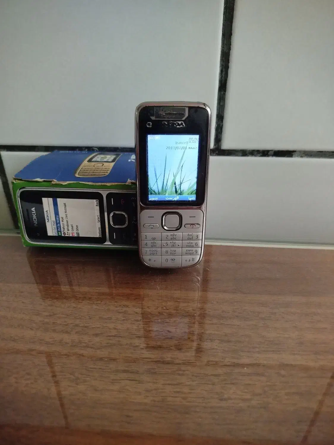 نوکیاC2.01فنلاند.سالم.|موبایل|اراک, |دیوار