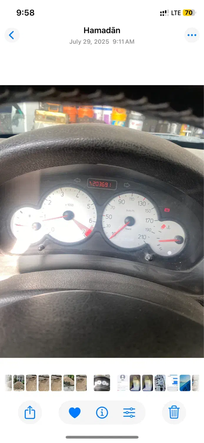 206 sd v8|خودرو سواری و وانت|همدان, |دیوار