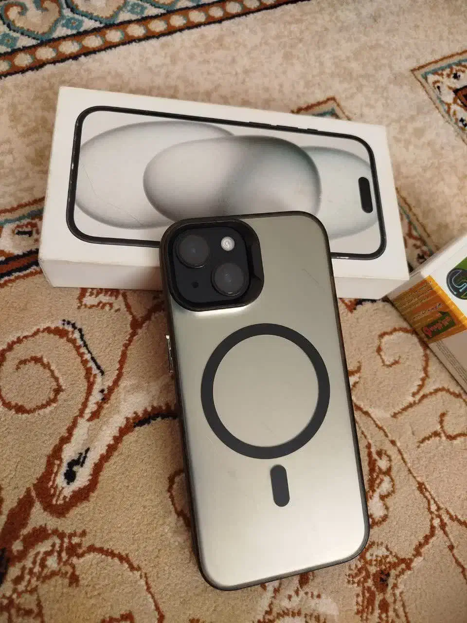 گوشی آیفون 15- باتری ۱۰۰- درحد|موبایل|قم, چهل اختران|دیوار