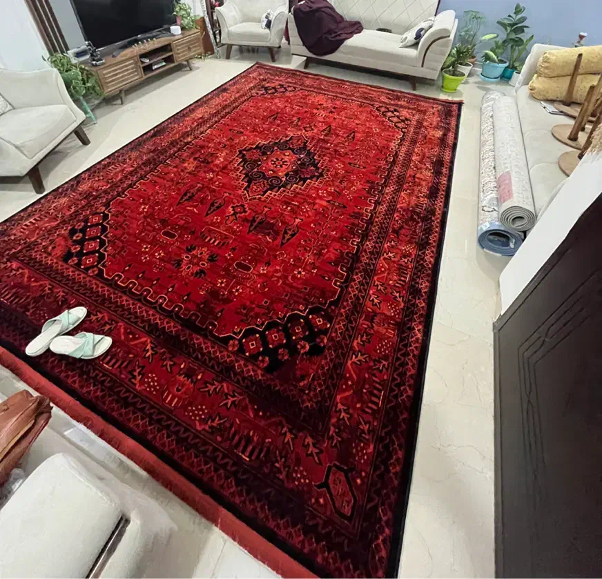 فرش ۹متری ۷۰۰شانه تراکم ۱۶۰۰ صفر|فرش|بندرعباس, |دیوار