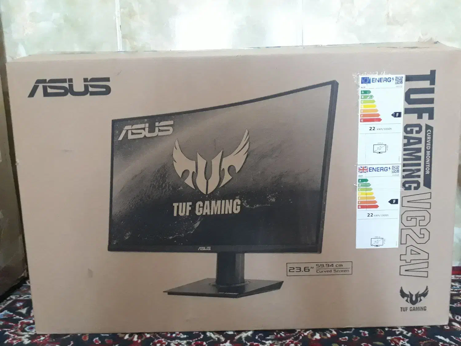 مانیتور منحنی گیمینگ ASUS|قطعات و لوازم جانبی رایانه|قم, زند آباد|دیوار