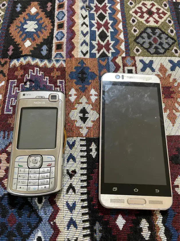 دوعددگوشی قدیمی|موبایل|کرج, باغستان|دیوار