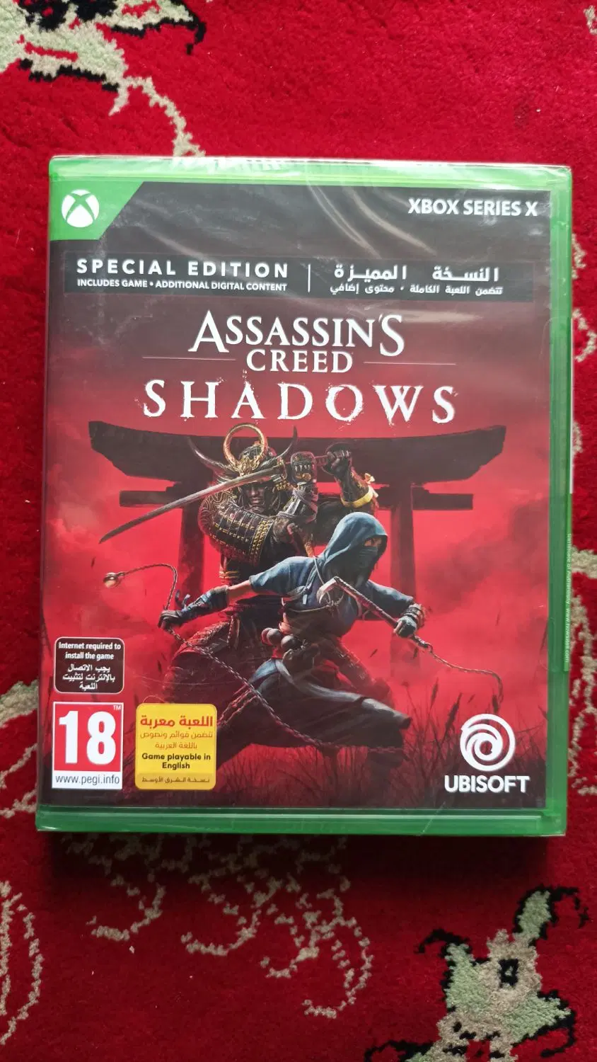 فروش ASSASSIN'S CREED SHADOWS آکبند و پلمب اصلی|کنسول، بازی ویدئویی و آنلاین|کرج, اسلامآباد|دیوار