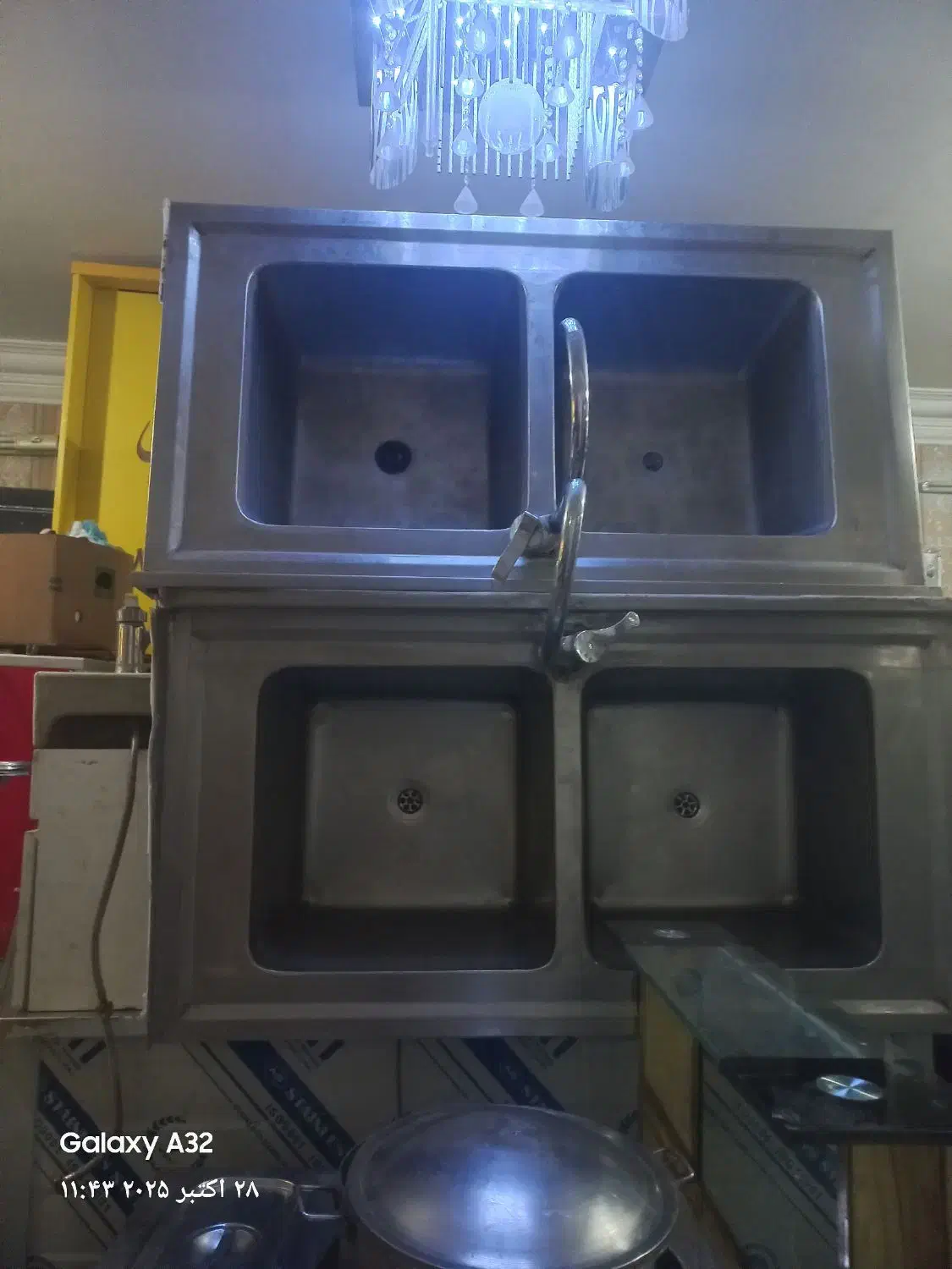 سینگ صنعتی و آشپزخانه و میز کار ام دی اف سالم|کافیشاپ و رستوران|مشهد, مصلی (کارمندان اول)|دیوار