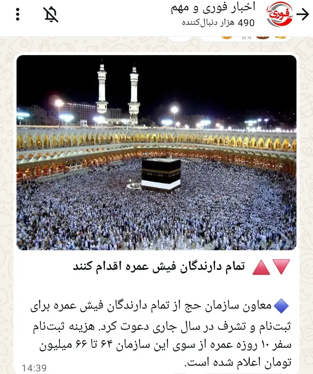 دوعدد فیش حج عمره  شماره454|تور و چارتر|سیستان, |دیوار