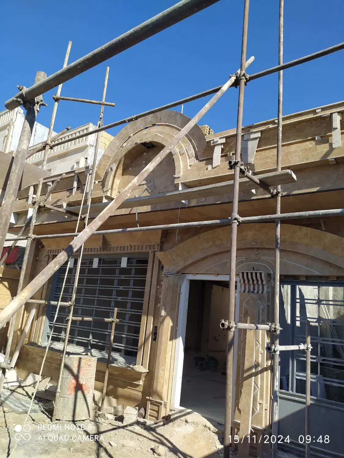 نمای رومی پرگاری، نمای کلاسیک با مهندس طراحی|خدمات پیشه و مهارت|دوگنبدان, |دیوار