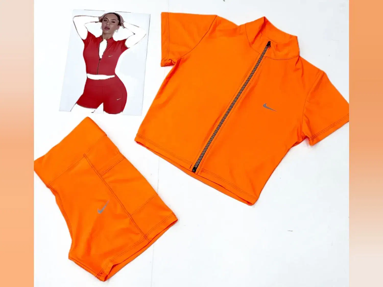 ست‌ نیمتنه جلو‌زیپ و شورتک، تخفیف بلک‌ فرایدی|لباس|بابل, |دیوار