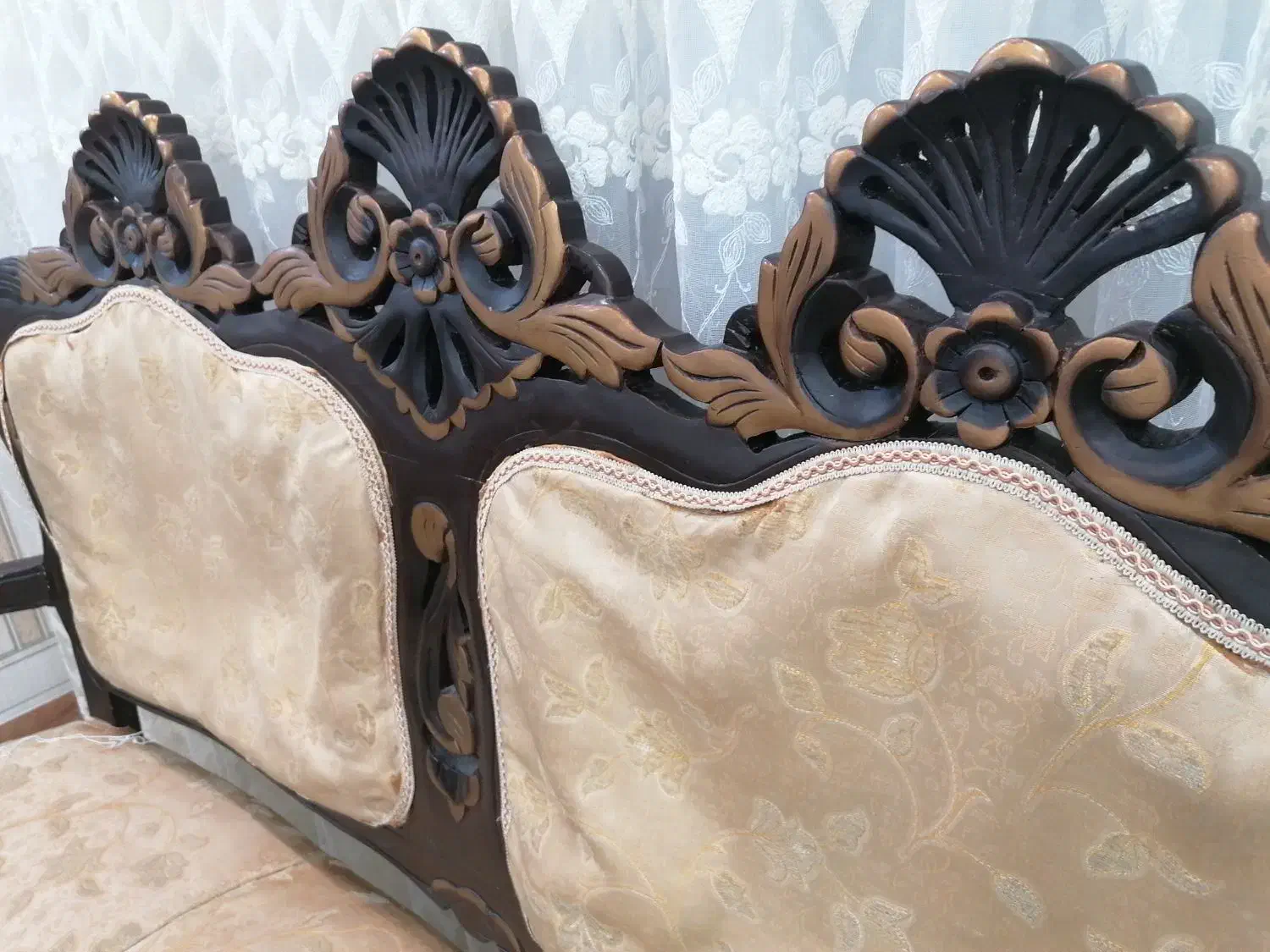 مبل سلطنتی9نفره|مبلمان خانگی و میز عسلی|سنقر, |دیوار