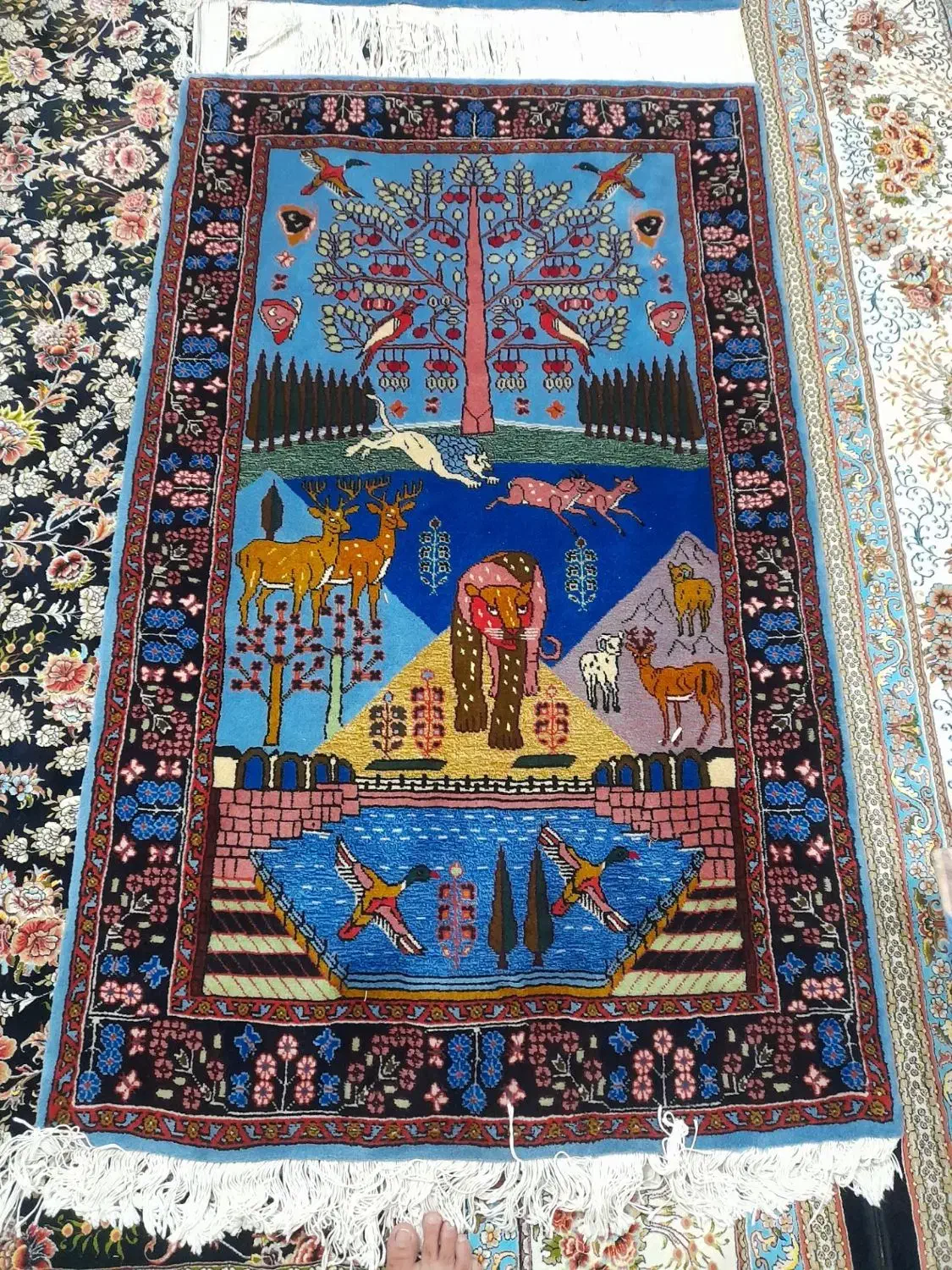 فرش دستباف نو|فرش|اردبیل, |دیوار