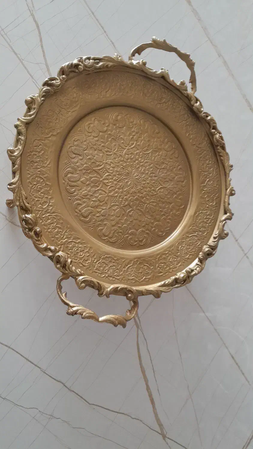 سینی برنز|کلکسیون اشیاء عتیقه|رباطکریم, شترخوار|دیوار