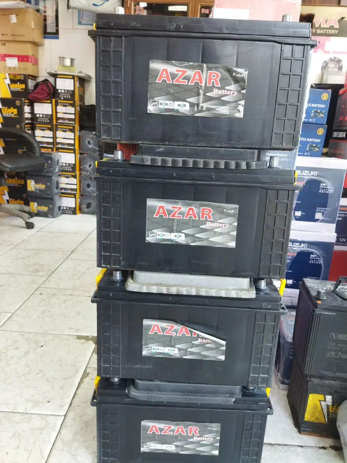 باتری ماشین در حد استوک|قطعات یدکی و لوازم جانبی|تهران, نصرت|دیوار