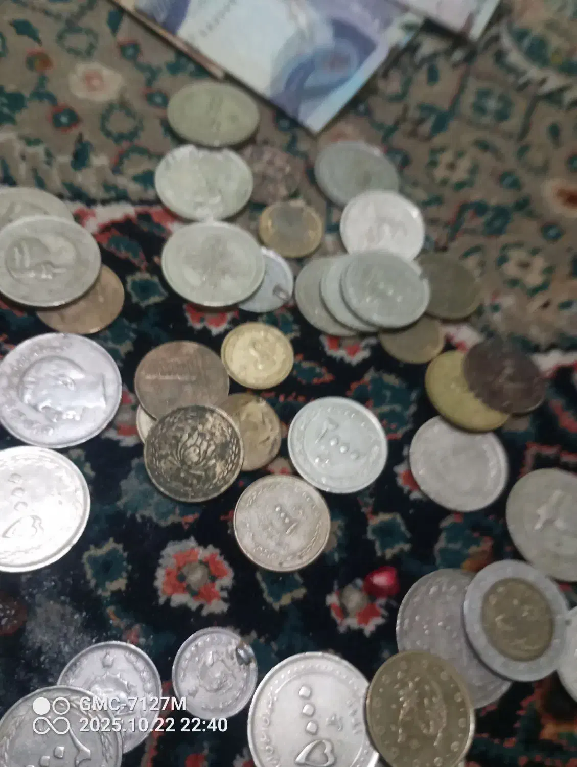 سکه های جمهوری و شاهی|کلکسیون سکه، تمبر، اسکناس|اصفهان, باتون|دیوار