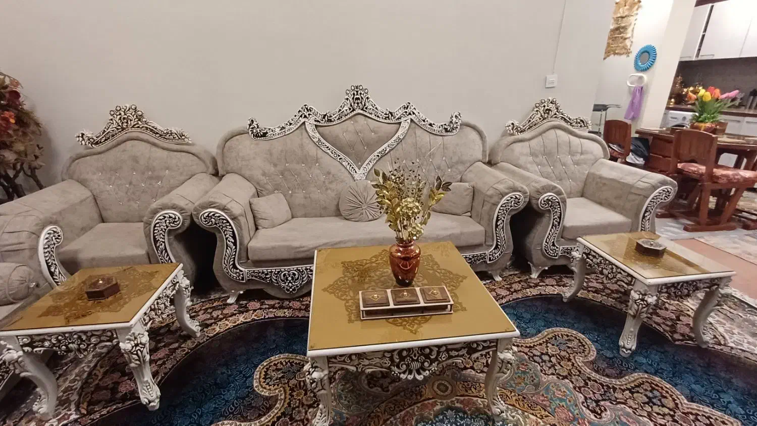 مبل راحتی|مبلمان خانگی و میز عسلی|مشهد, شهرک مهر آباد|دیوار