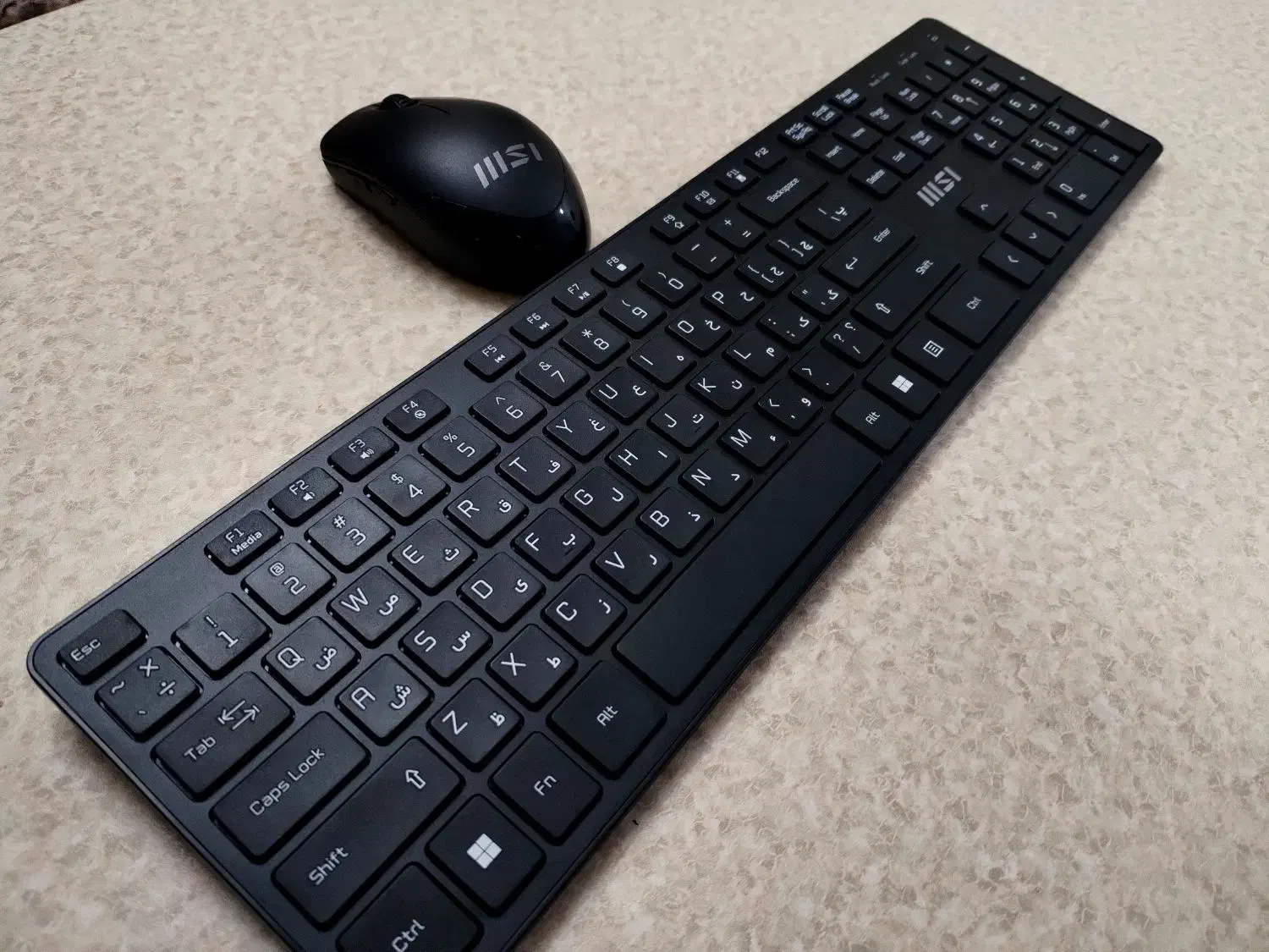 موس و کیبورد بی سیم msi مدل RF1430|قطعات و لوازم جانبی رایانه|تهران, باغ خزانه|دیوار