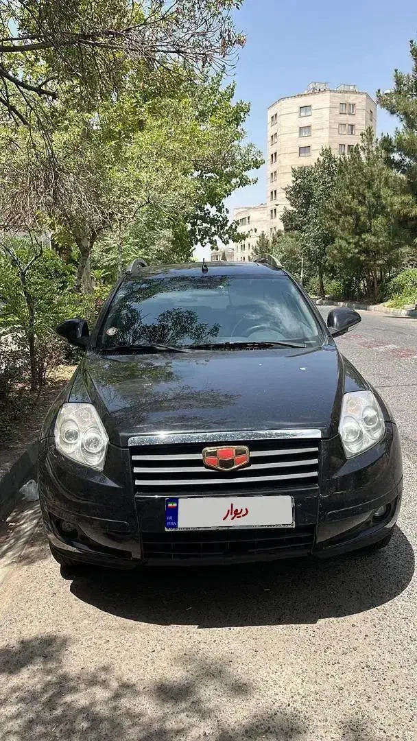 فروش خودرو جیلی شاسی مشکی|خودرو سواری و وانت|گنبد کاووس, |دیوار