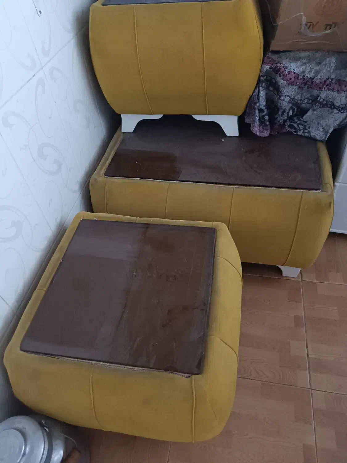 میز جلو مبلی|مبلمان خانگی و میز عسلی|نیشابور, سرآب کوشک|دیوار