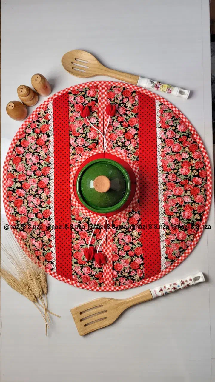 دوخت انواع سرویس آشپزخانه|سفره، حوله، دستمال آشپزخانه|برازجان, |دیوار