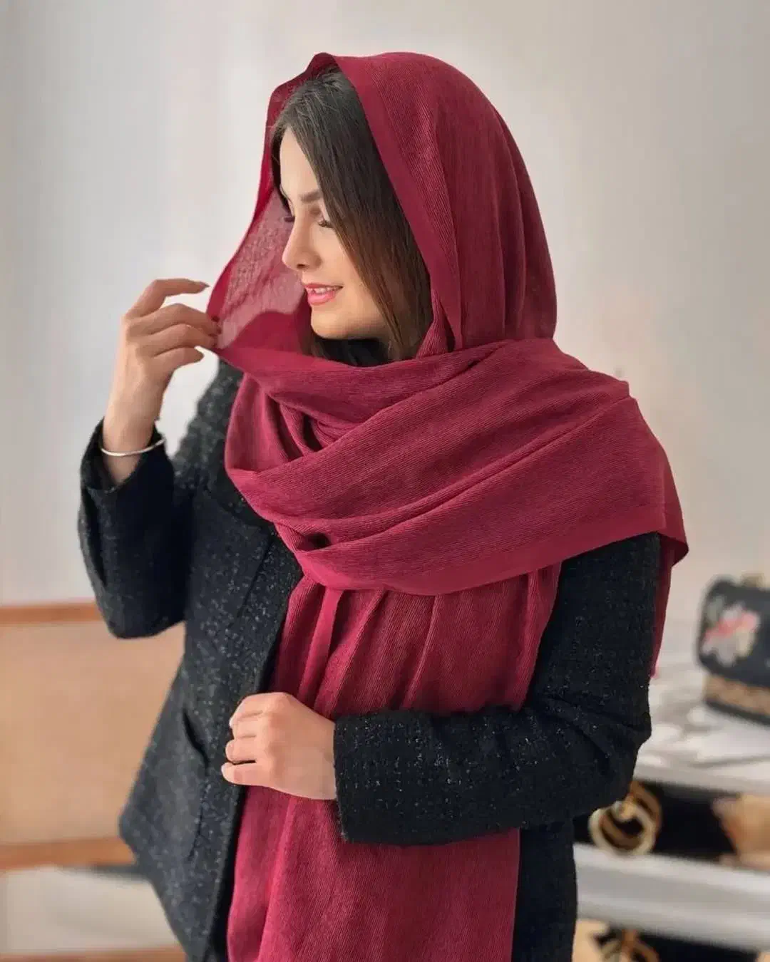 شال مخمل کبریتی شاین|لباس|تهران, شهرک پرواز|دیوار