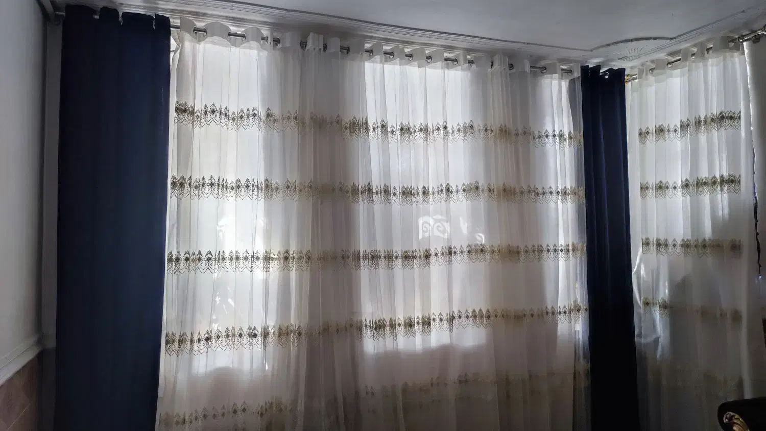 فروش پرده نو|پرده، رانر، رومیزی|یاسوج, |دیوار