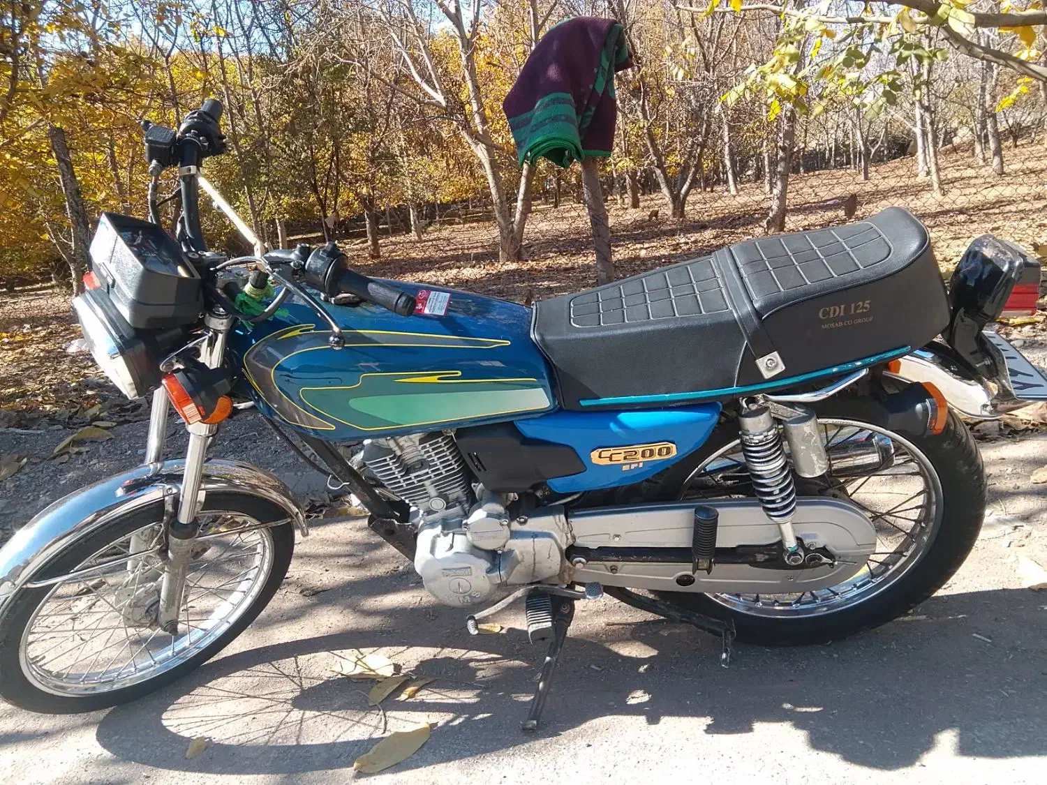 موتور سیکلت ۲۰۰ مدل ۹۵|موتورسیکلت|الشتر, |دیوار