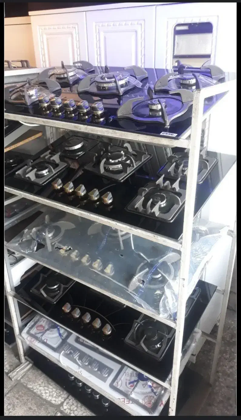 مرکز گاز صفحه رو کابینتی آشپزخانه آلمون پارس p5|اجاق گاز و لوازم برقی پخت‌وپز|شیراز, نصر|دیوار