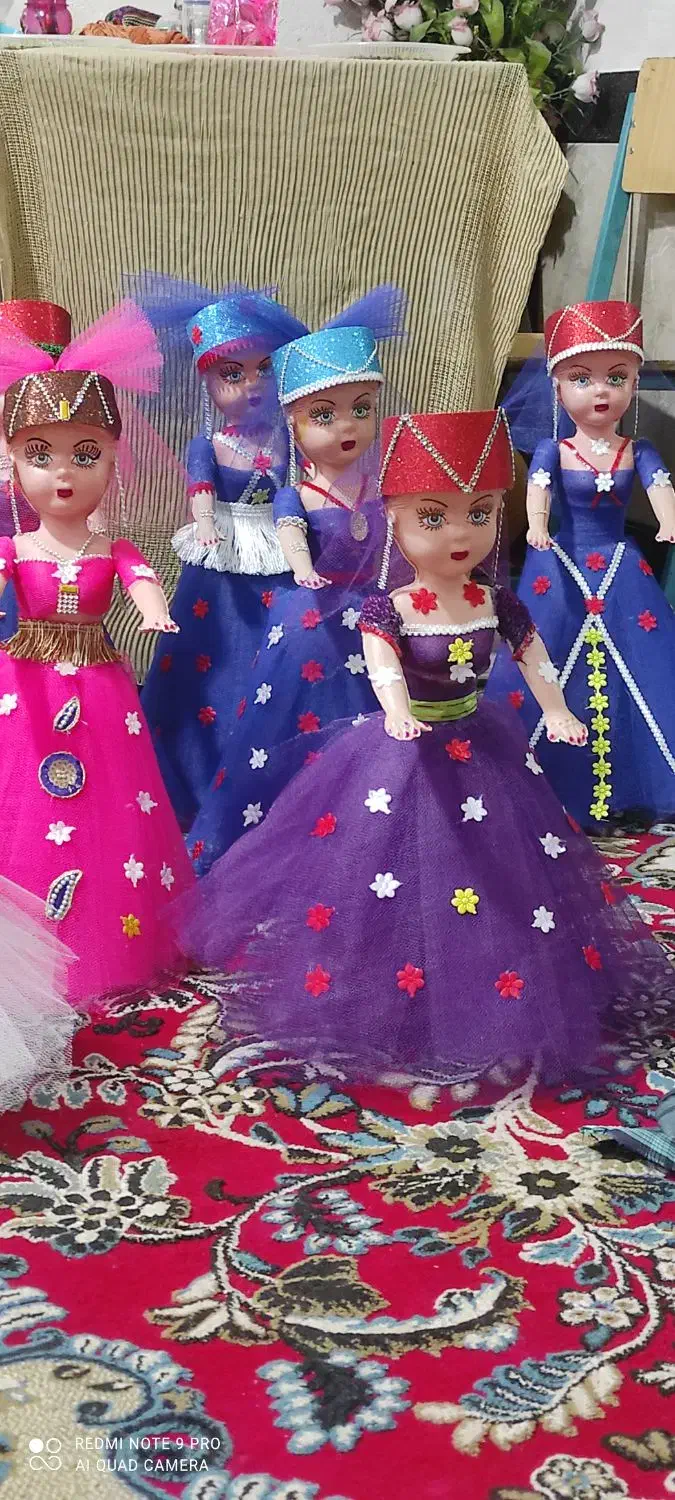 عروسک سنتی|صنایع دستی و سایر لوازم تزئینی|خشت, |دیوار