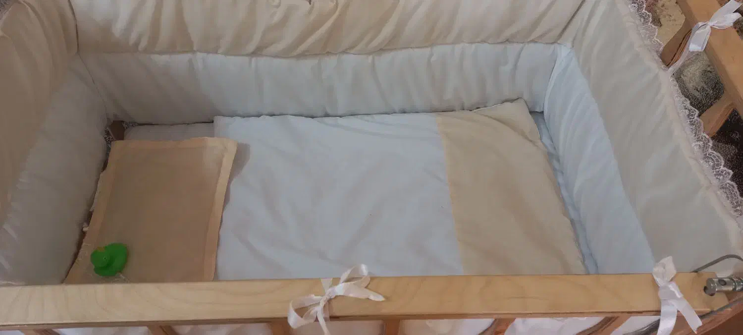 فروش گهواره وتخت کنار مادر|تخت و صندلی بچه|اردکان, |دیوار