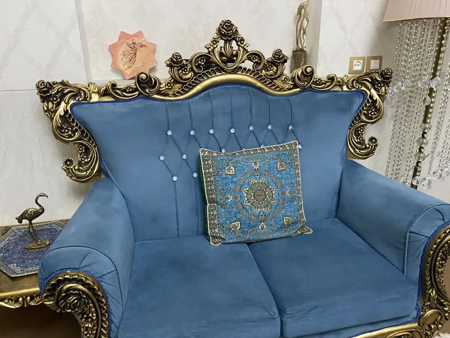 مبلمان|مبلمان خانگی و میز عسلی|میبد, |دیوار