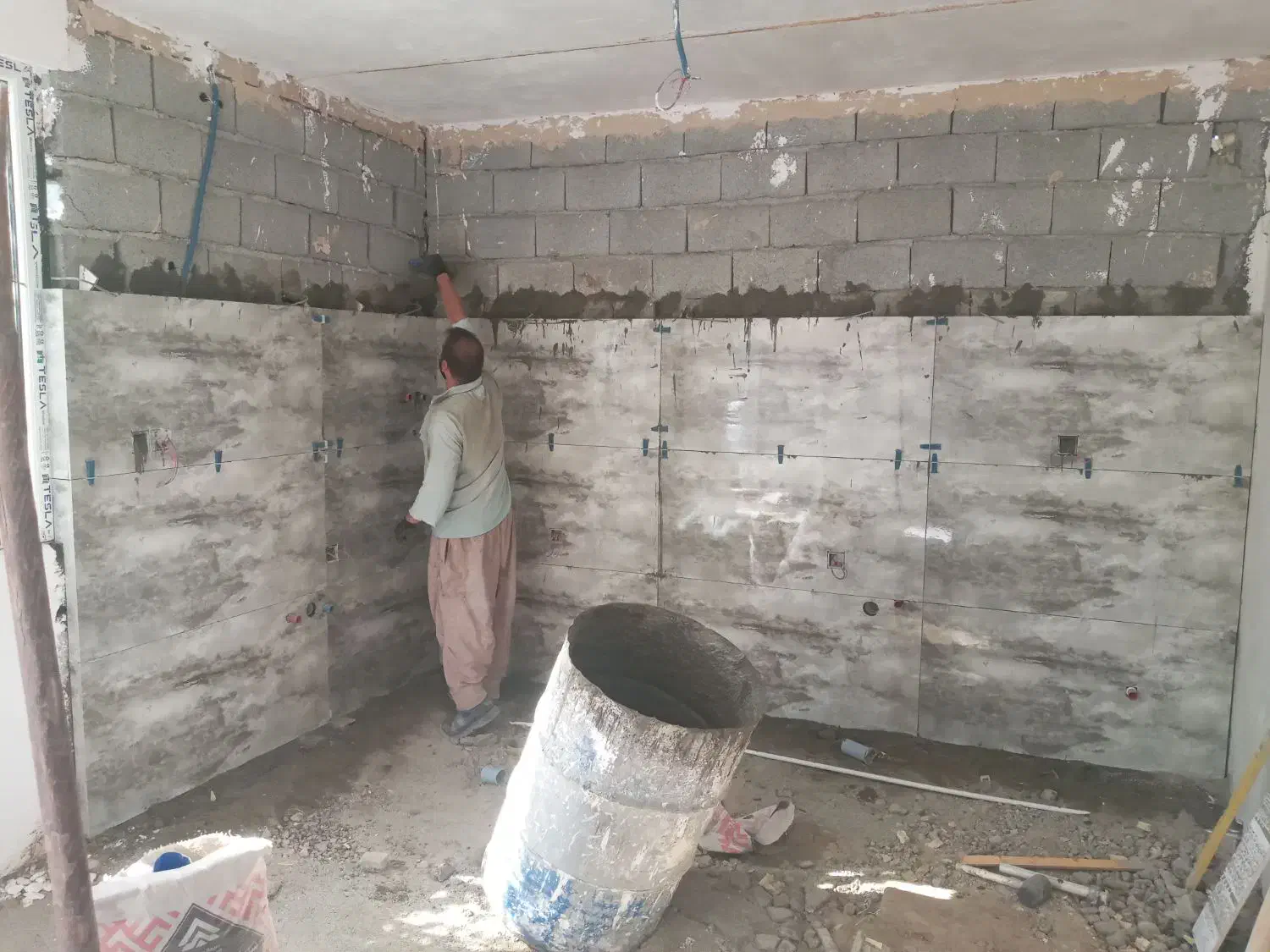 کاشیکاری تعمیرات وبازسازی|خدمات پیشه و مهارت|کرج, شهرک صدف|دیوار