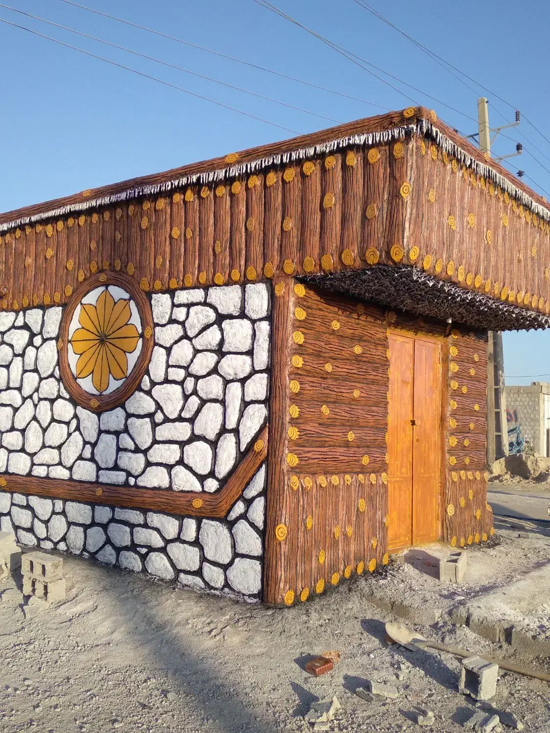 نما طرح سنگ وچوب|خدمات پیشه و مهارت|بهبهان, |دیوار