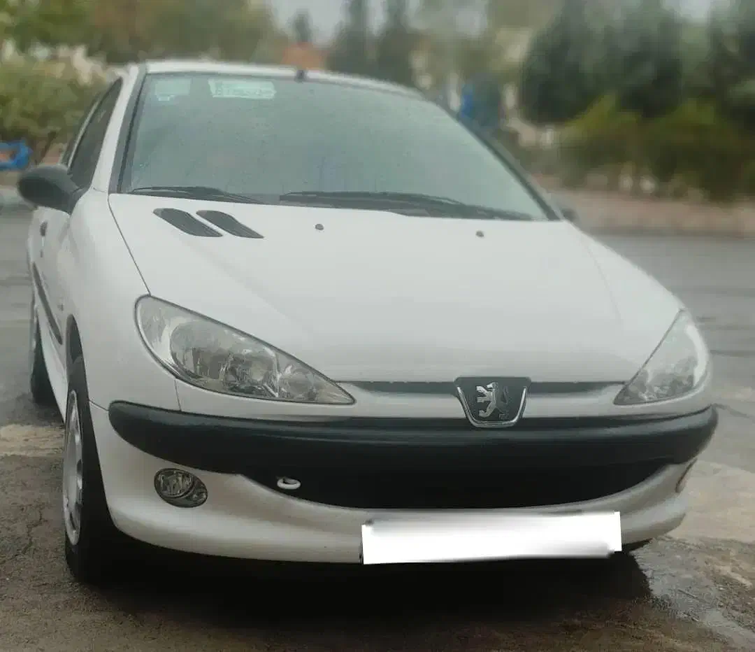 پژو206 تیپ2 مدل 1401 بدون رنگ|خودرو سواری و وانت|خمین, |دیوار