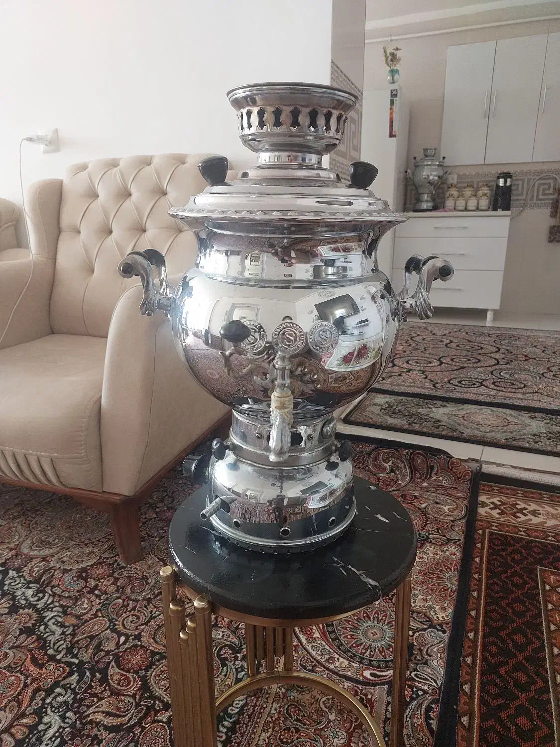 سماور|سماور، چای‌ساز، قهوه‌ساز|سقز, |دیوار