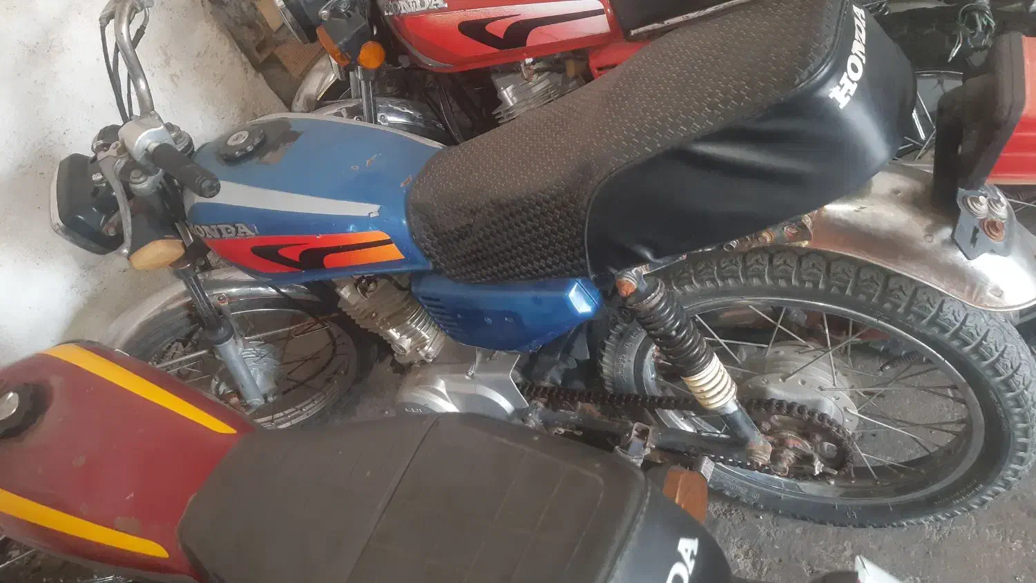 پلاک قدیم|موتورسیکلت|دهدشت, |دیوار