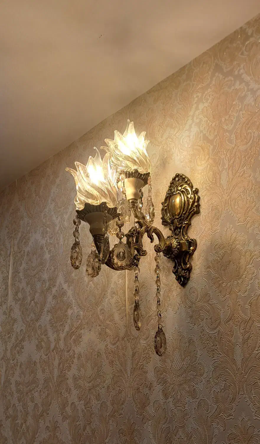 لوستر ودیوارکوب پذیرایی،لوستر آشپزخانه واتاق خواب|لوستر و چراغ آویز|مشهد, شهرآرا|دیوار