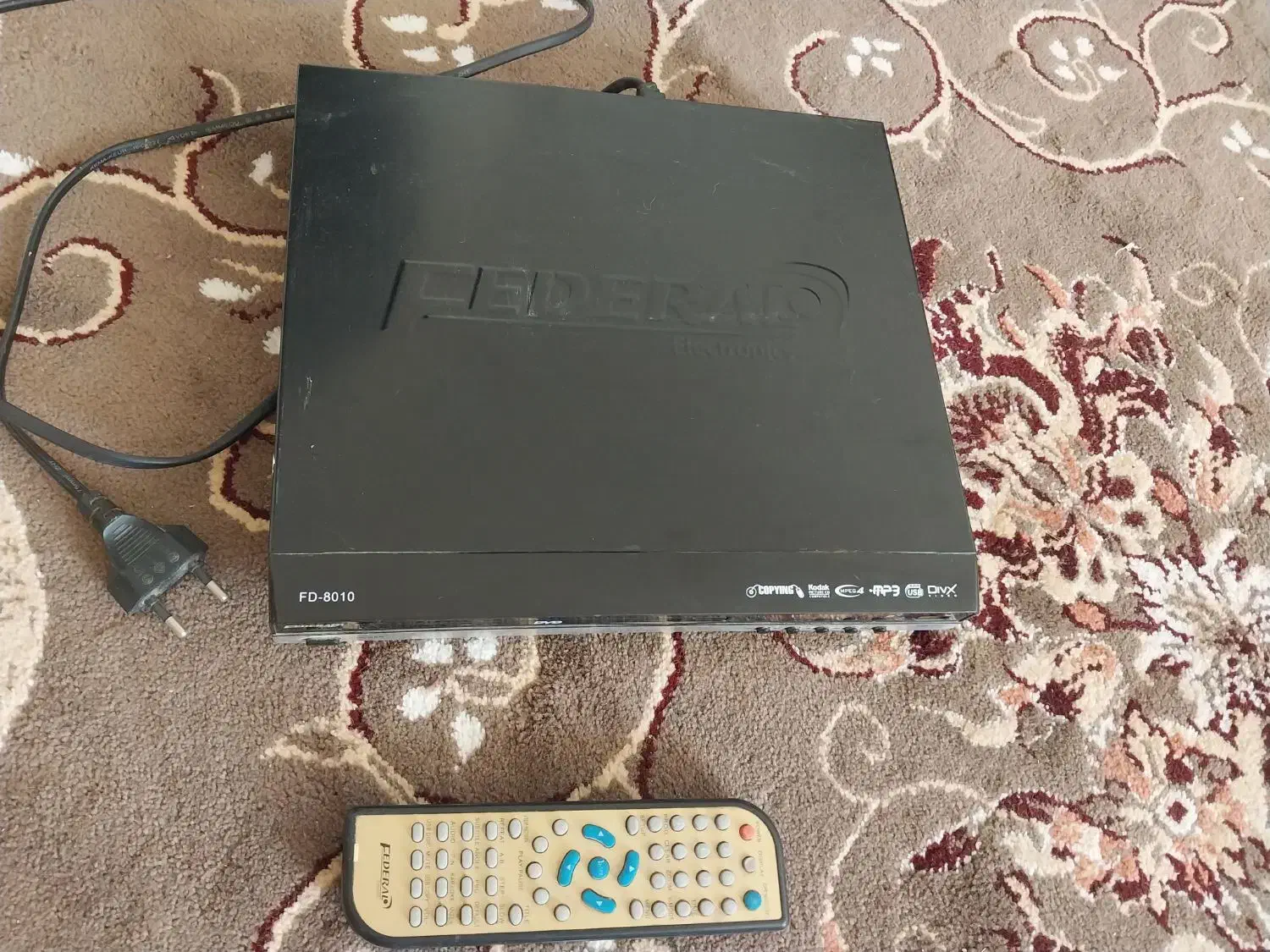 DVD  فدرال  8010|پخش‌کننده DVD و ویدیو|اردکان, |دیوار