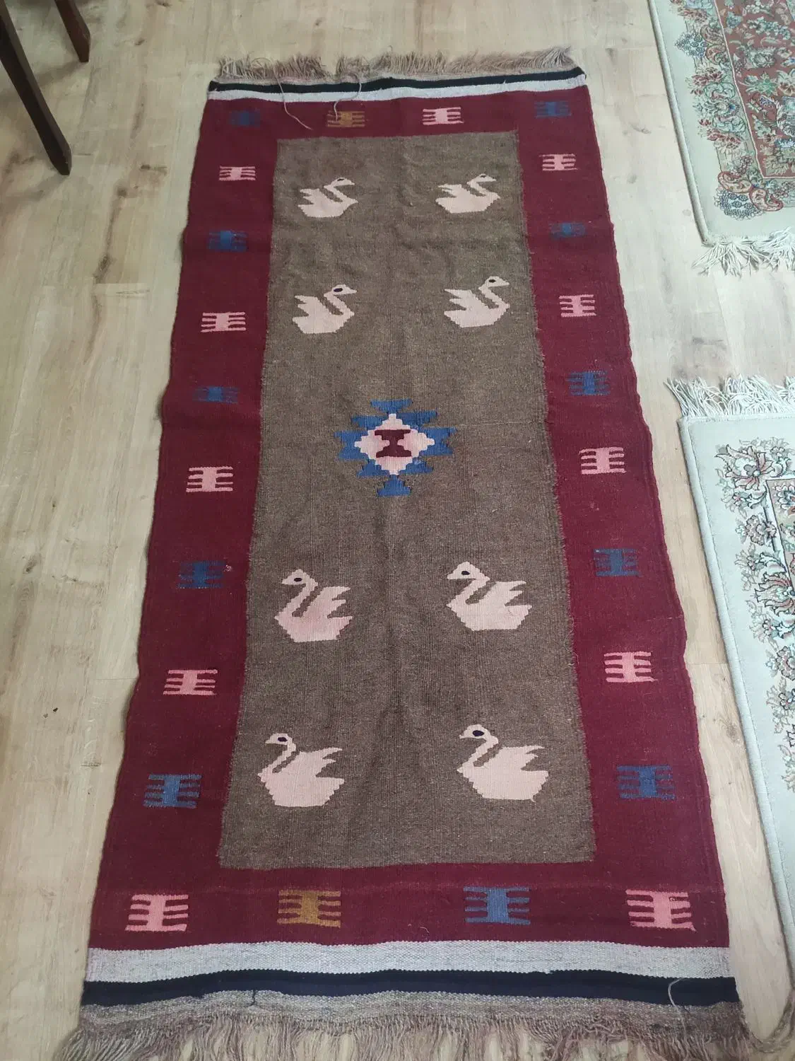 گلیم دست باف|گلیم، جاجیم، گبه|مشهد, صیاد شیرازی|دیوار