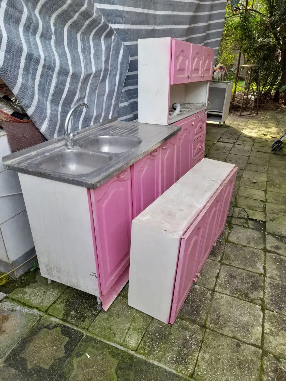 یه دست کابینت فلزی بالا پایین|مصالح و تجهیزات ساختمان|لاهیجان, لیل|دیوار