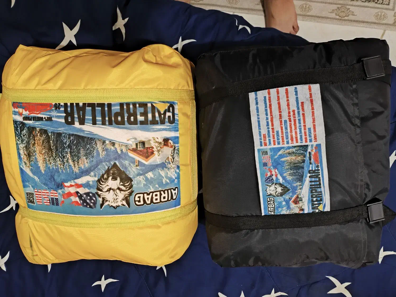 کیسه خواب آمریکایی واترپروف ضد حریق فروش فوری|کوهنوردی و کمپینگ|فشاپویه, |دیوار