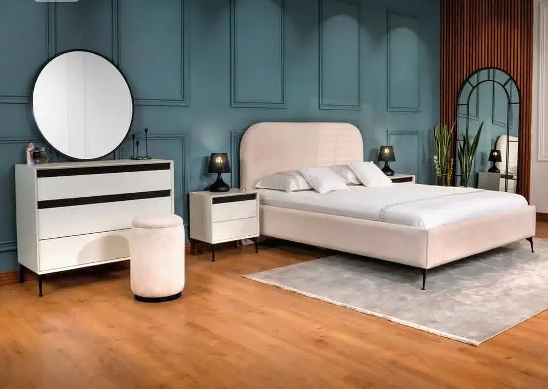 سرویس خواب مینی‌مال تدی|تخت و سرویس خواب|قرچک, مهدیه|دیوار