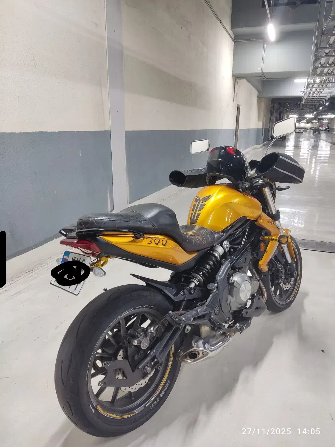 فروش فوری بنلی ۳۰۰ مدل ۹۶ طلایی|موتورسیکلت|قدس, شهر‌قدس|دیوار