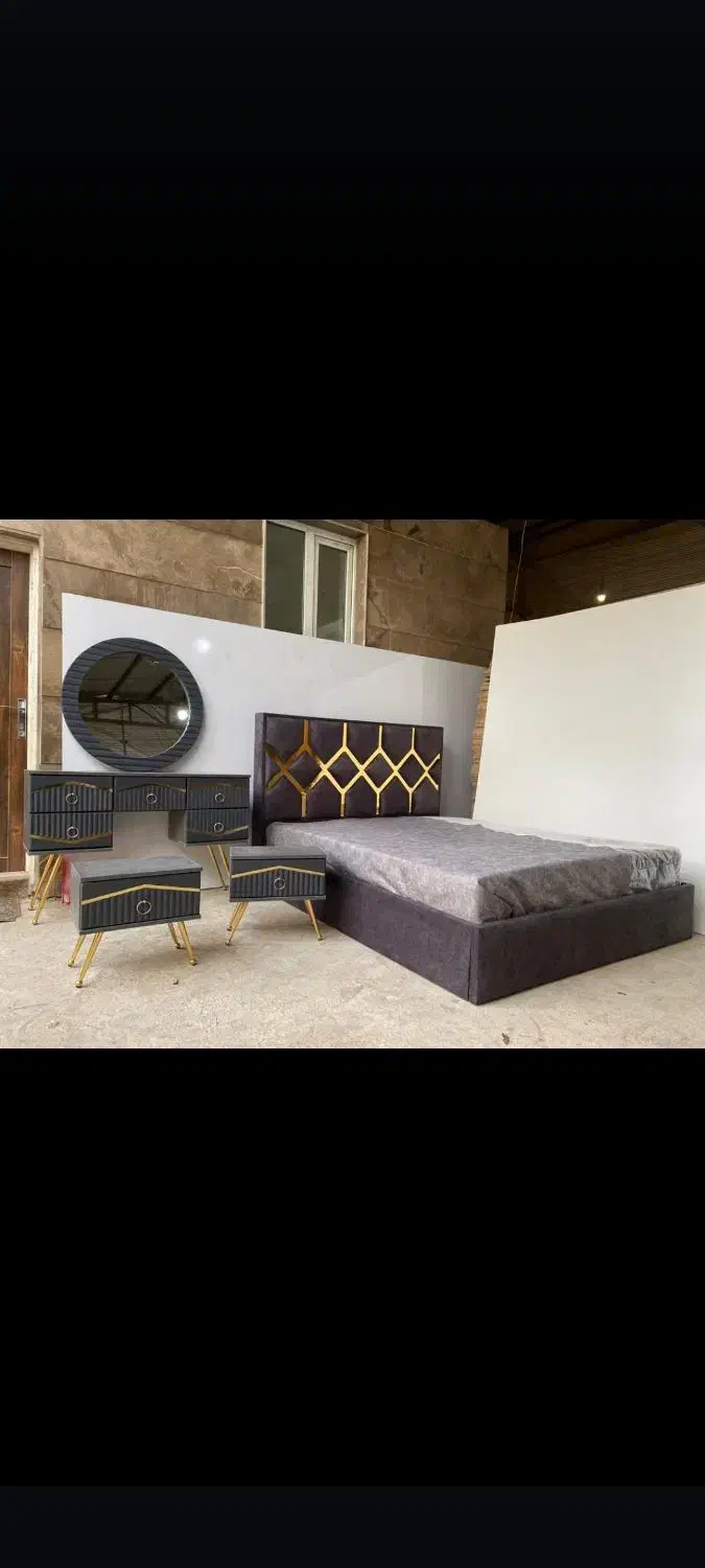 تخت خواب تک نفره دو نفره|تخت و سرویس خواب|اندیشه, اندیشه فاز ۱|دیوار