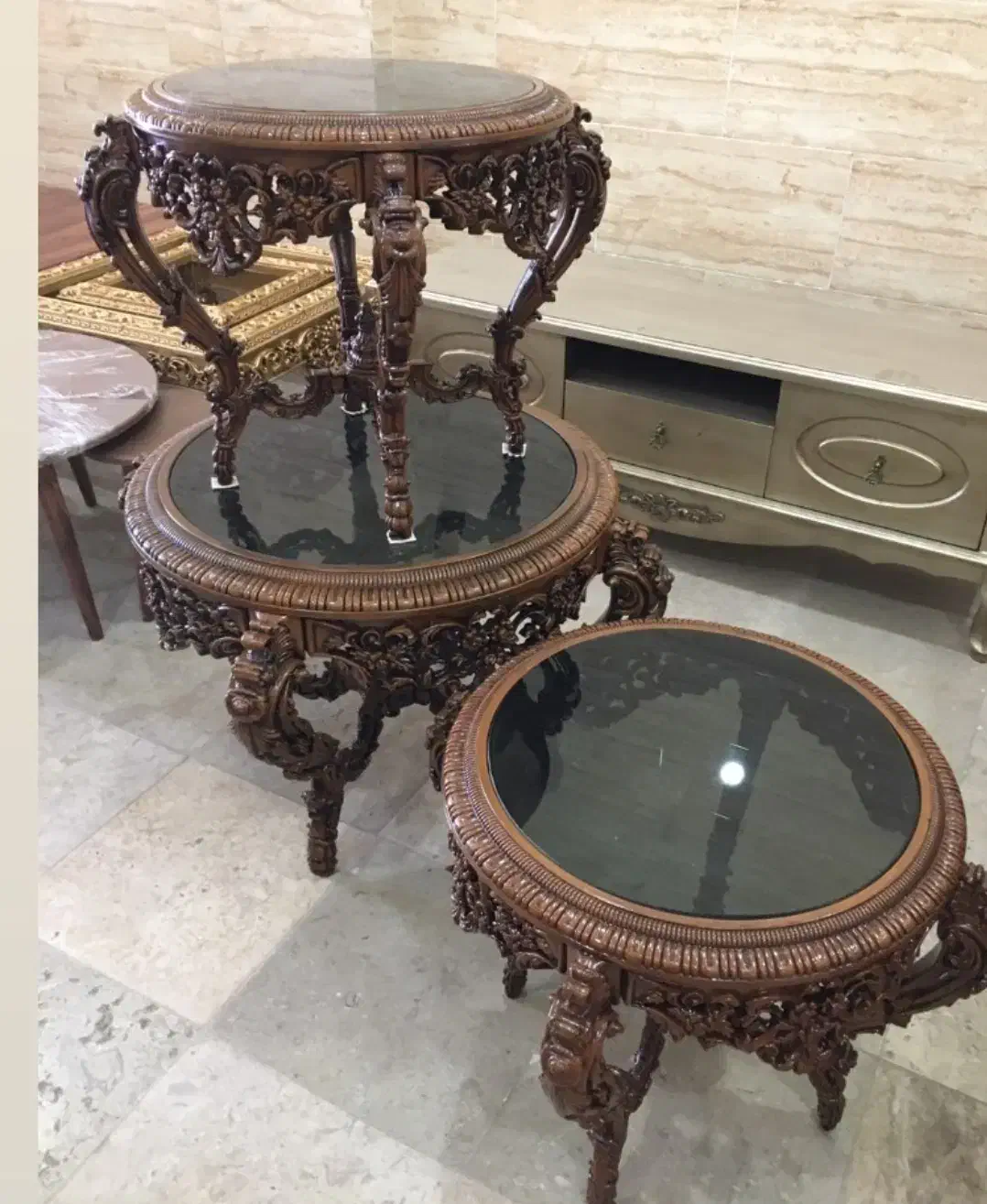 جلومبلی عسلی لاکچری|مبلمان خانگی و میز عسلی|کرمان, |دیوار