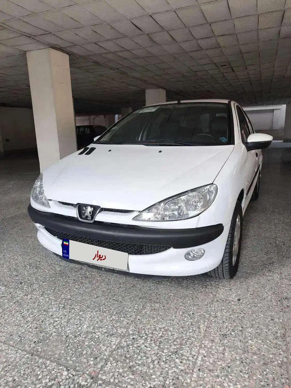 206 SD مدل 90 v1 سفید|خودرو سواری و وانت|مشهد, ملک‌آباد|دیوار