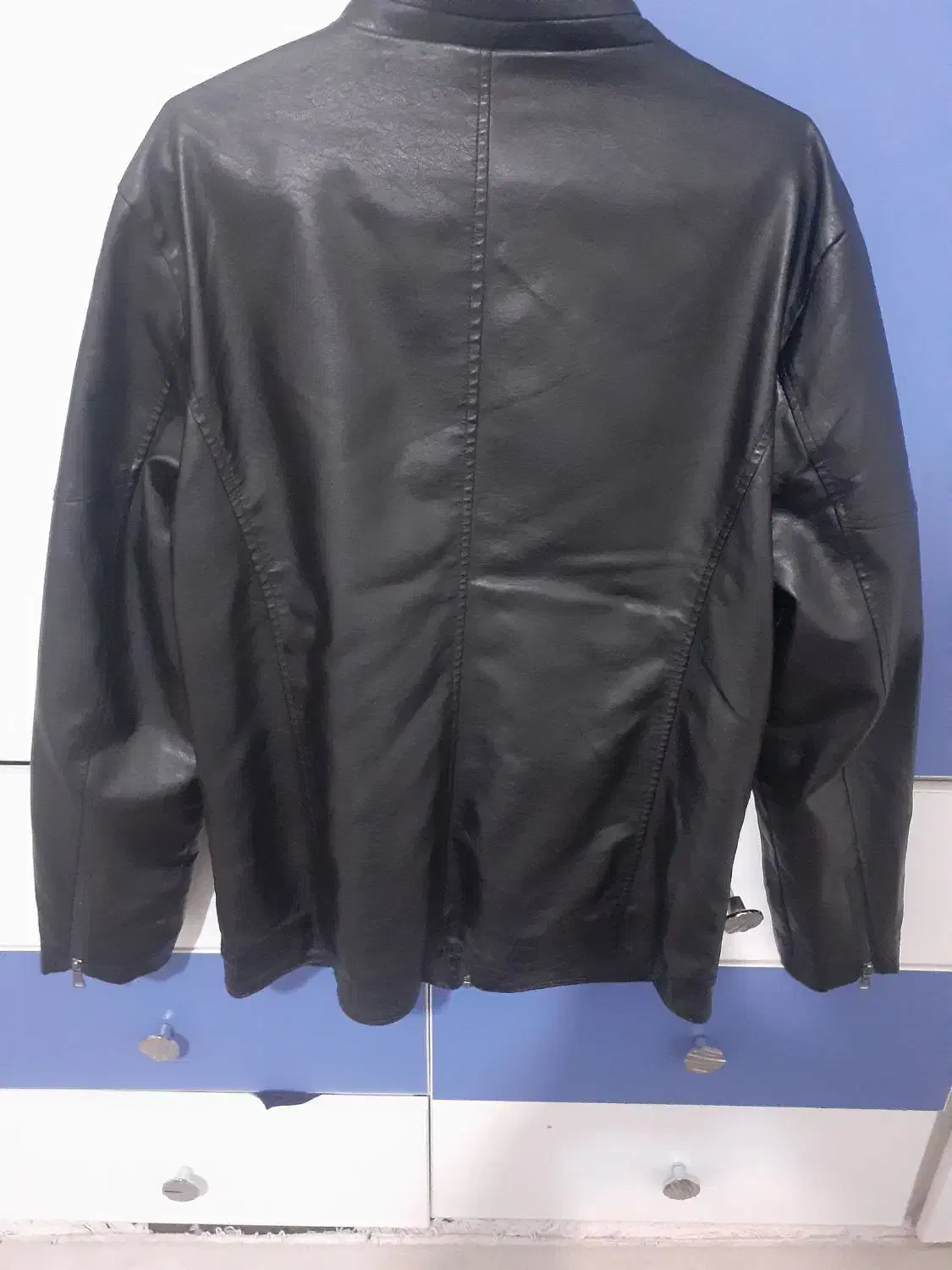 کاپشن چرم مردانه ۳xl|لباس|گرگان, |دیوار